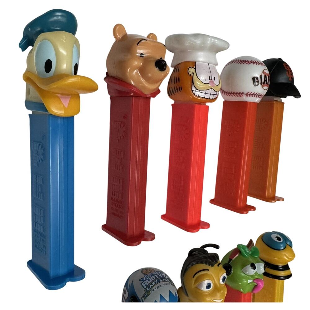 Vintage Lot Of 16 Different Pez Dispensers